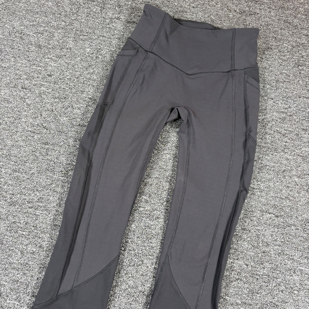 Lululemon All The Right Places Crop II Women 4 Black High Rise Leggings 23"